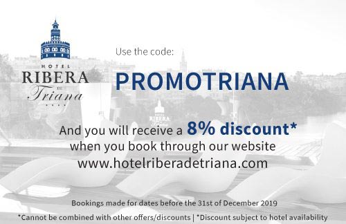 knijpen mate Tijdreeksen Oferta para Reservas a través de nuestra web | Hotel Ribera de Triana